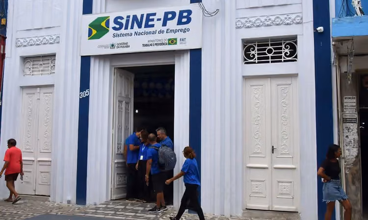 Paraíba tem 695 vagas de emprego disponíveis pelo Sine-PB a partir desta segunda-feira