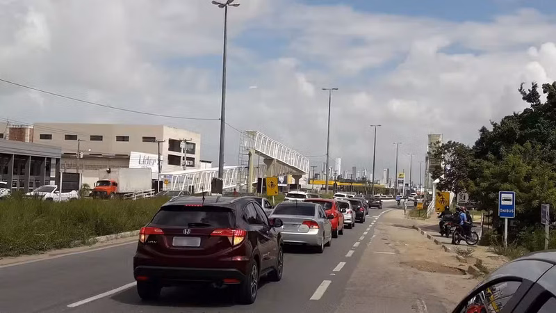 Via marginal da BR-230 será interditada em Cabedelo a partir de terça-feira para obras