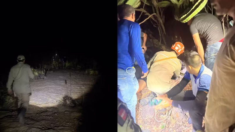 Homem é resgatado com vida após desaparecer em área de mata no Sertão da Paraíba
