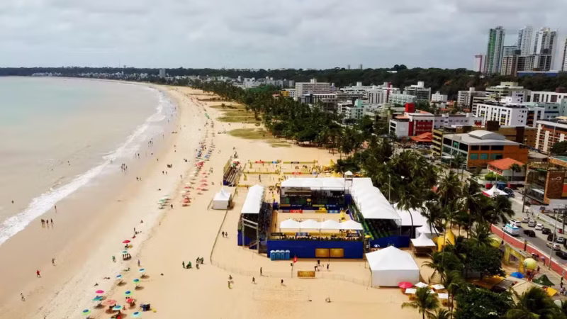 João Pessoa se candidata para sediar Copa do Mundo de Vôlei de Praia em 2029